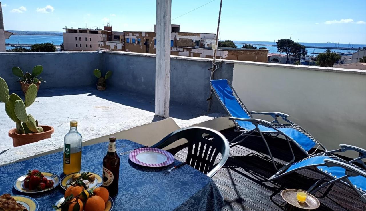 Appartamento Astarte Terrazza Vista Mare Trapani Luaran gambar